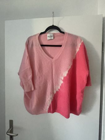 rosa Kashmirpullover