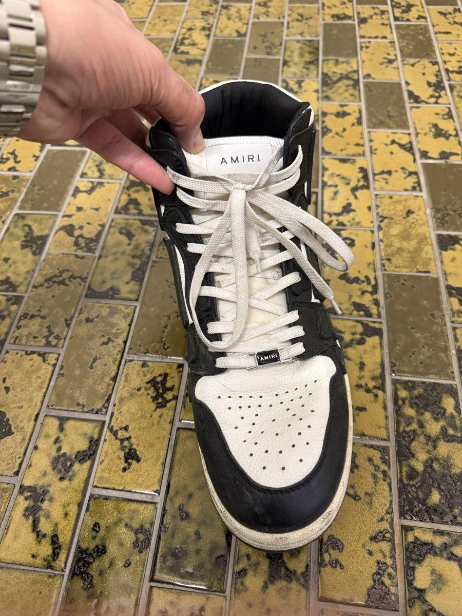 Amiri Scarpe da uomo: Amiri Skel High Top Sneakers – Usato da Genève venduto da ali_5msd 2