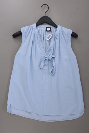 REKEN MAAR Schluppenbluse Gr. 36 blau