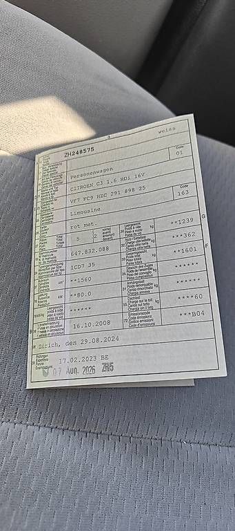 Autos: Zu verkaufen C3 1.6 HDI – Gebraucht aus Regensdorf von O.AL 4