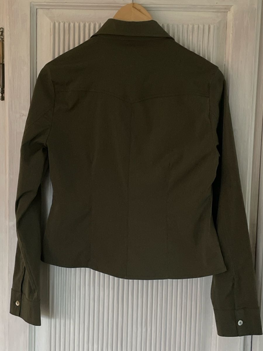 Blusen: Damenbluse Gr. 36 olive – Gebraucht aus Goldswil von _Dudy_ 1
