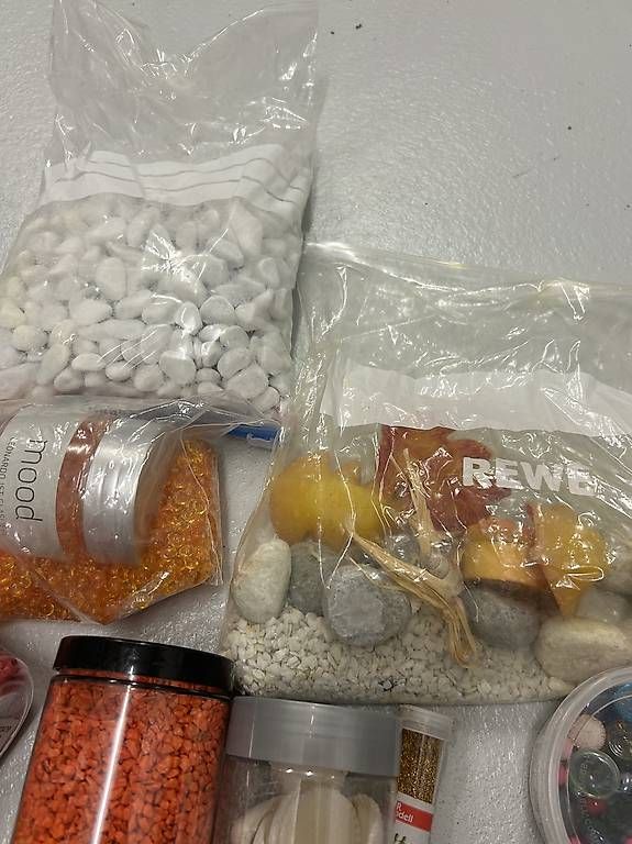 Kit bricolage: Deko Steine Muscheln Kerzen Perlen Basteln – Nuovo (secondo la descrizione) da Mönchaltorf venduto da JeyFischer 3