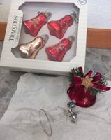 6 Glöckchen für den Weihnachtsbaum