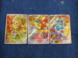 Chikorita, Cyndaquil & Totodile First Partners GEN 2 Starter
