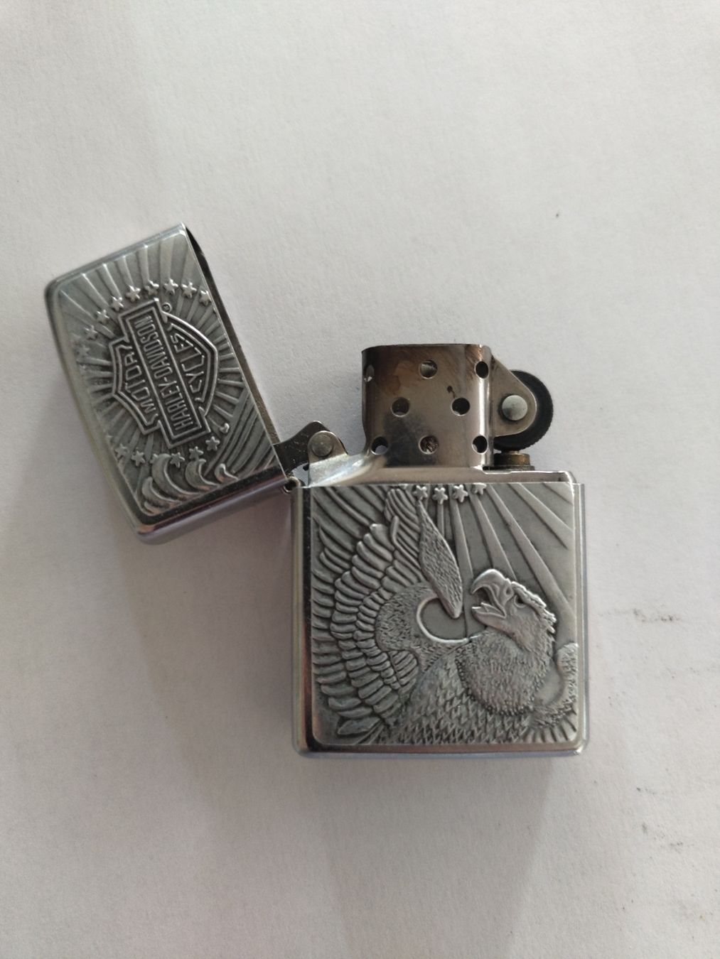 Zippo Accendini: Harley-Davidson Zippo Feuerzeug – Usato da Oberdiessbach venduto da richterskala 2
