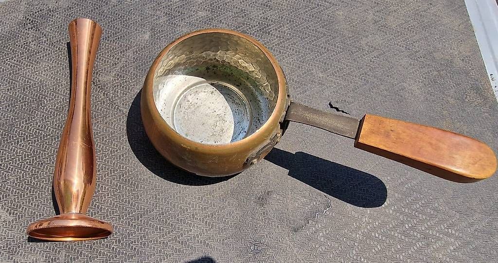 Tutte le decorazioni: Diverse Kupfergegenstände Antik – Usato da Blumenstein venduto da olk_r5kh 4