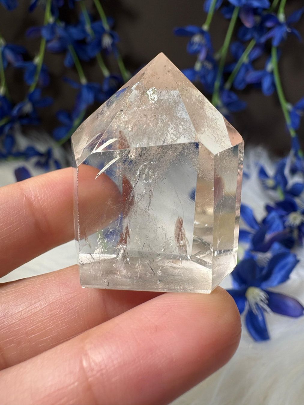 Minerali & Pietre curative: Citrin mit Blue Needle – Nuovo (secondo la descrizione) da Neuheim venduto da m.hald 9