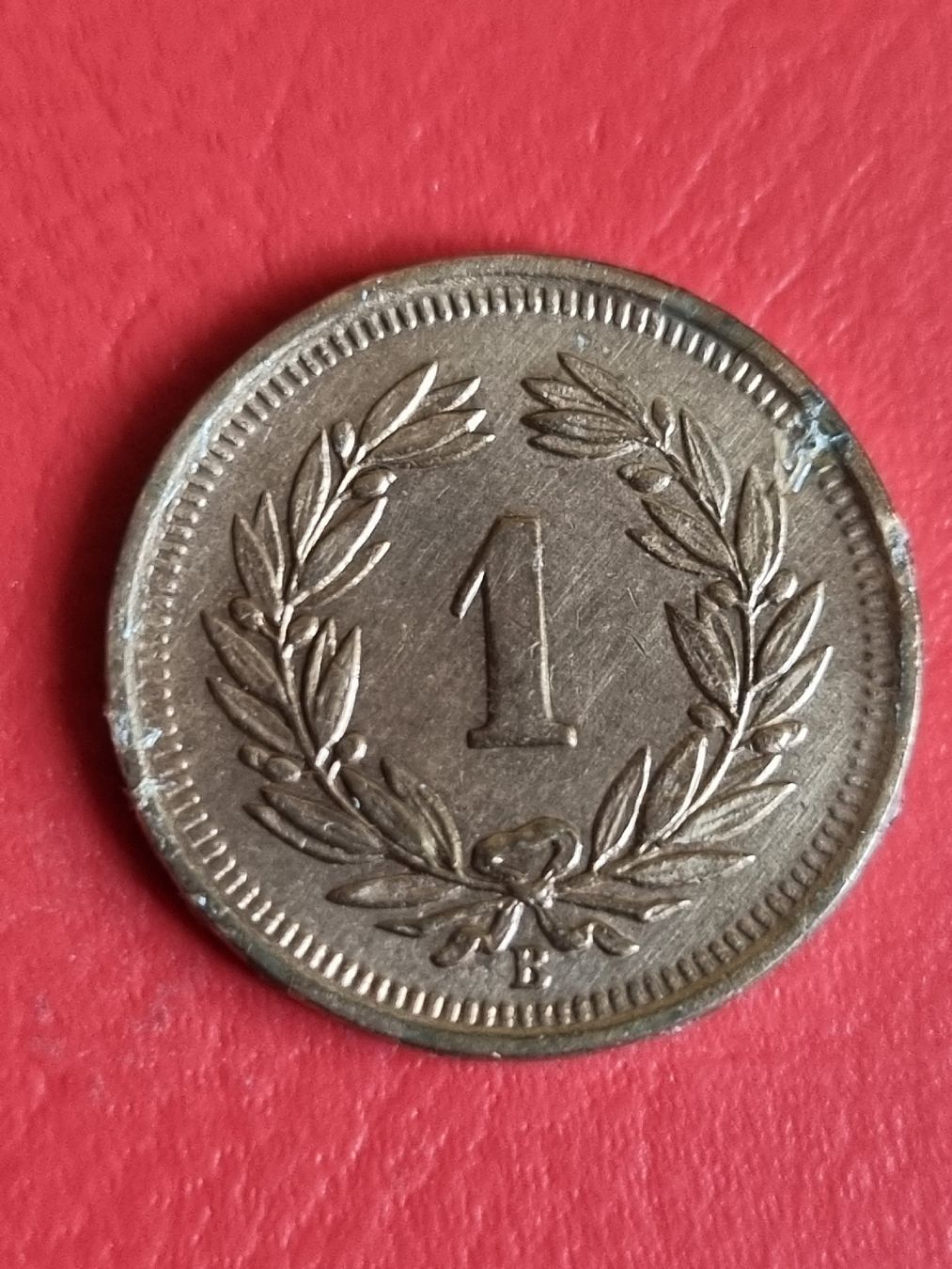 Alle Münzen: 1 RAPPEN - JAHR 1938 - SCHWEIZ – Gebraucht aus Heimenschwand von rog_p7h9 1