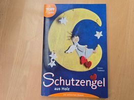 Schutzengel aus Holz, Neu ungebraucht