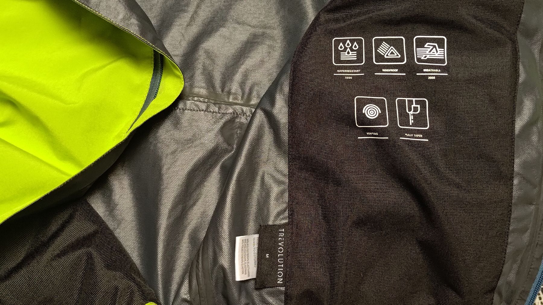 Trevolution Giacche: TREVOLUTION Softshell Jacket - Lime Green - Size M – Usato da Zürich venduto da ylenia.pratico 3