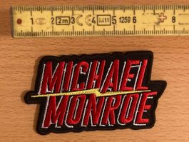 Hanoi Rocks - Michael Monroe Patch  Aufnäher Metal Rock Band
