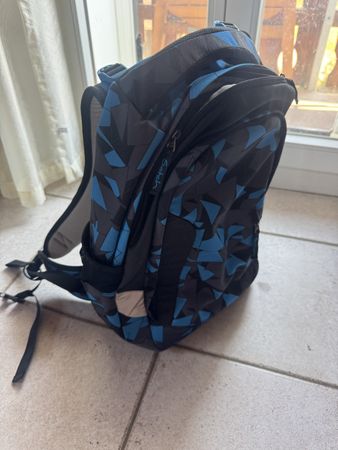 Satch Schulrucksack Blue Triangle   NEU!!!