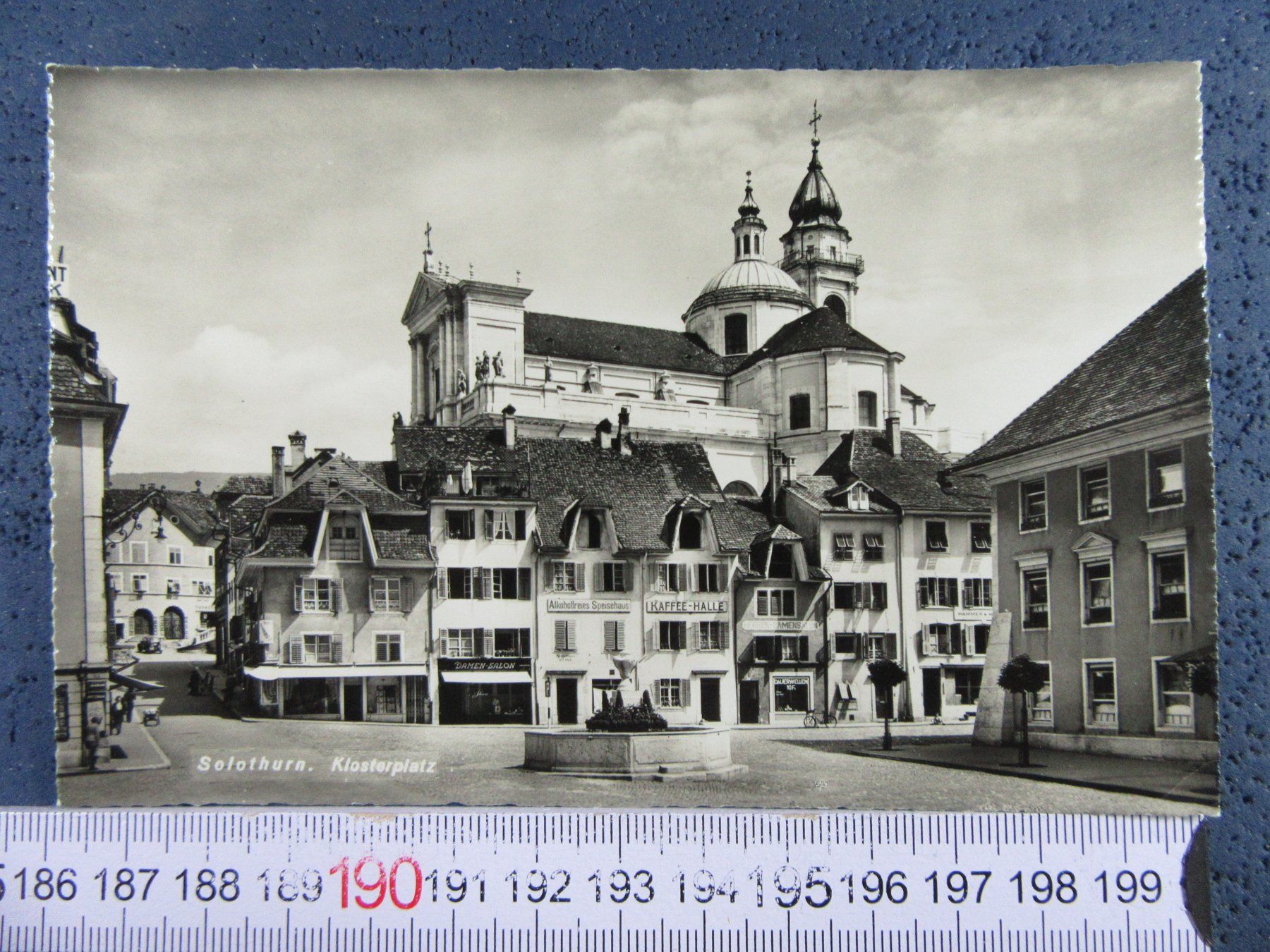 Cartoline postali: SOLOTHURN KLOSTERPLATZ KAFFEEHALLE SO AK – Usato da Ettingen venduto da Hausi4711
