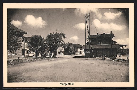 Ansichtskarten: AK Murgenthal, Bahnhof – Gebraucht aus Berlin von bartko-reher