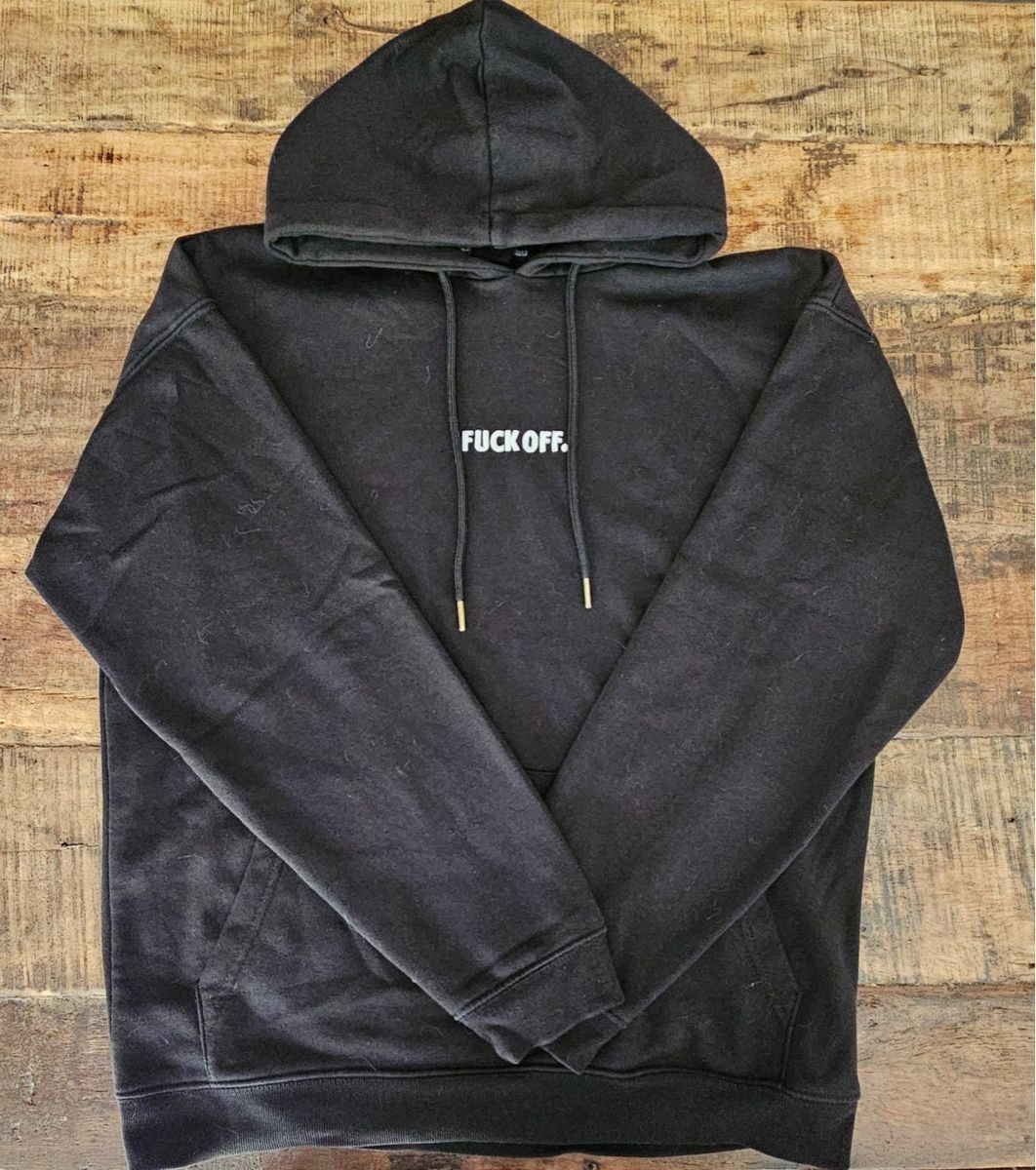 Maglioni & Felpe: Sweat à capuche noir "F**K OFF" taille M – Nuovo (secondo la descrizione) da Cuarnens venduto da Sandrine0110