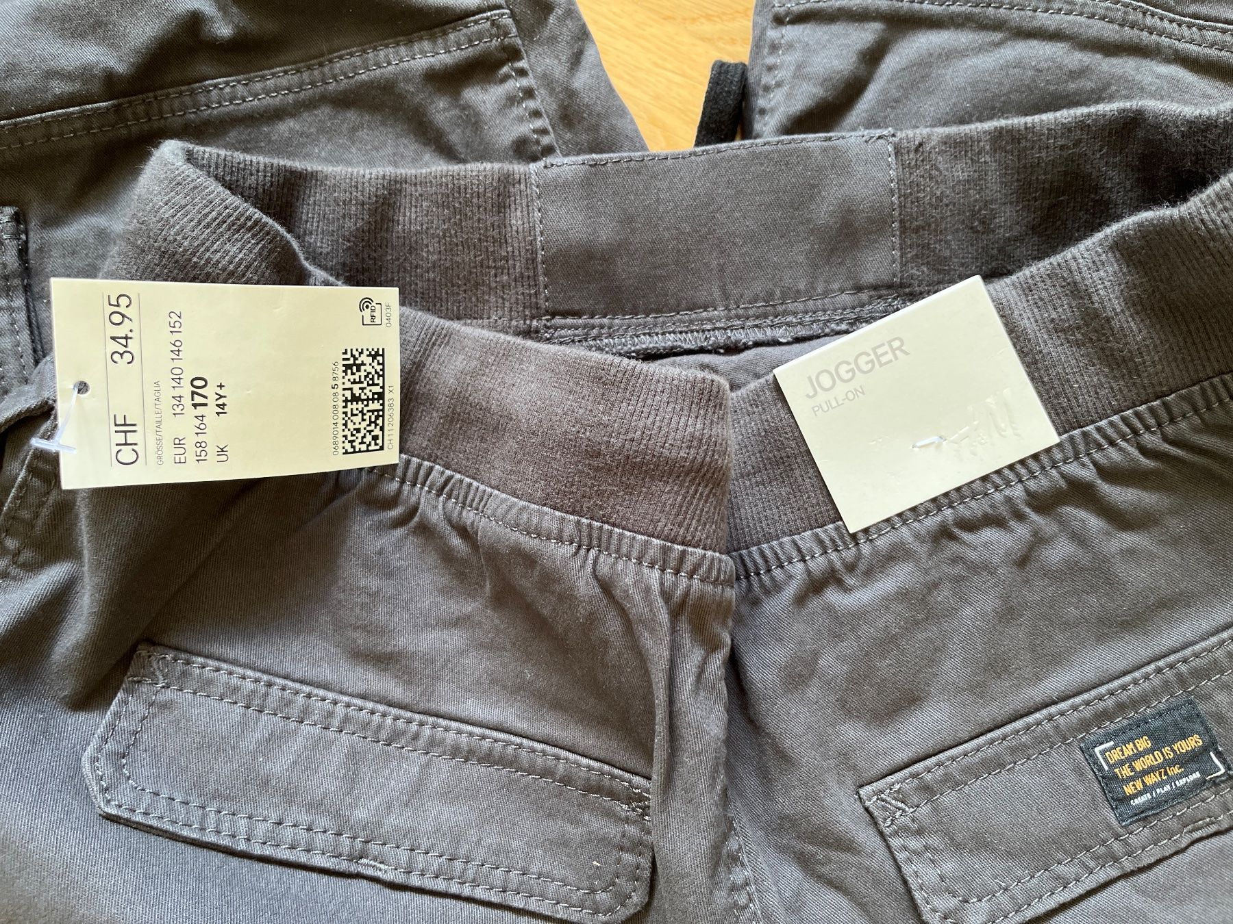 H&M Pantaloni: Hose Jogger H&M Gr. 170 – Nuovo e nell'imballaggio originale da Bern venduto da chrimi05 1