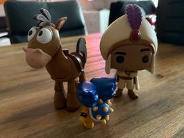 Set von 3 Figuren: Aladdin, Bully und Bowser Junior!