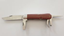 Wow! 47 Victorinox Sackmesser Militar Holz Gut Zustand!
