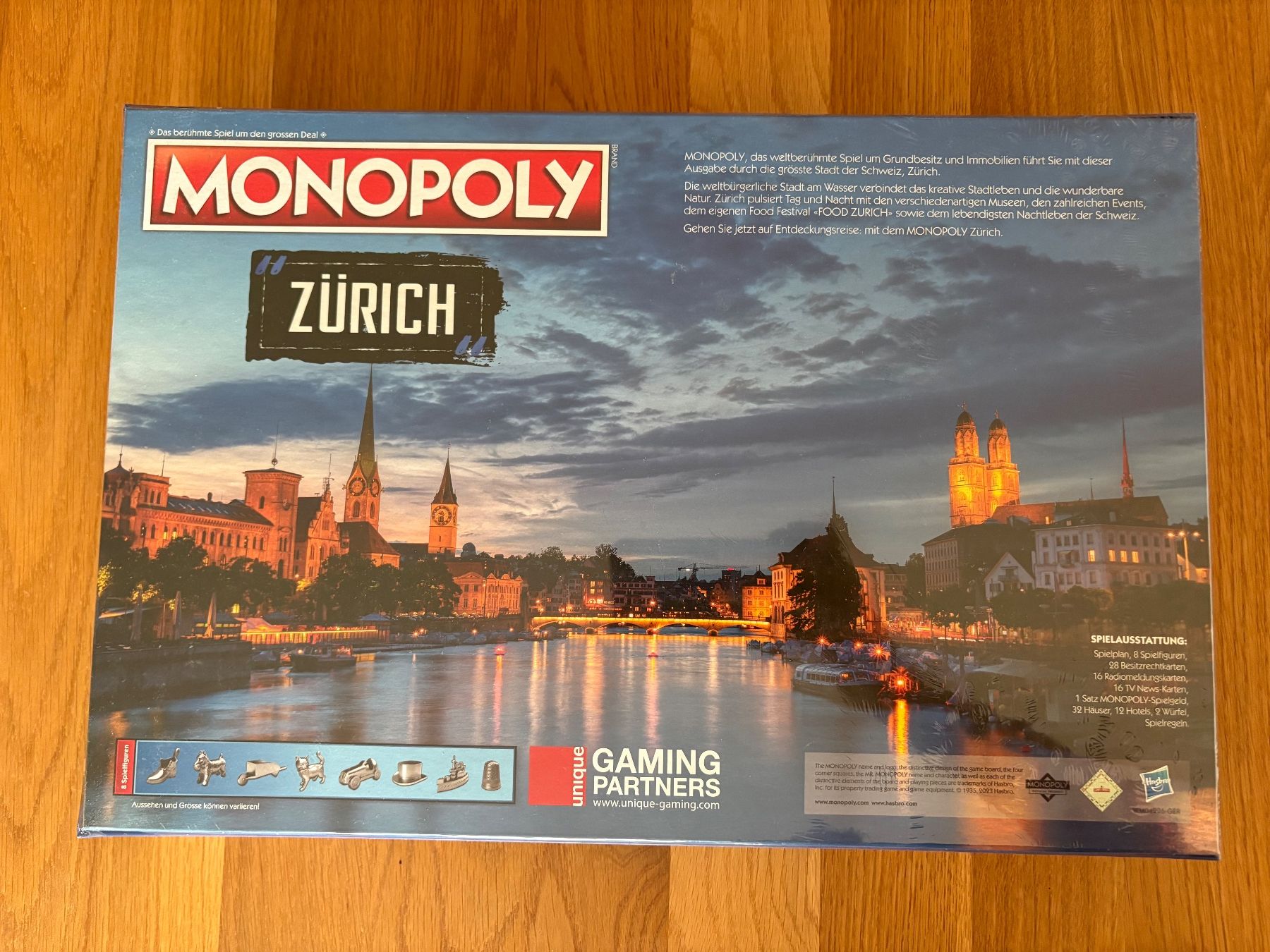 Hasbro Giochi: Monopoly Zürich Edition - neu & ungeöffnet – Nuovo e nell'imballaggio originale da Oberbuchsiten venduto da no5_t19p9 1