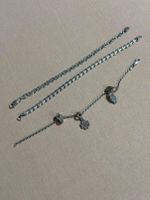 Silber Schmuckset Armbänder und Diesel Ring Silber