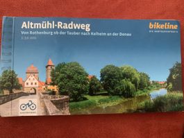 bikeline Radwanderkarte Altmühl-Radweg 1:50.000 Ausgabe 2026