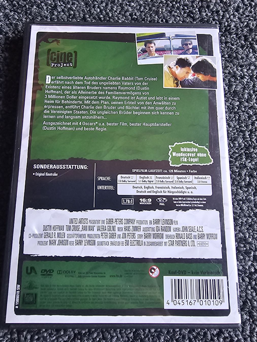 Tous les DVDs: DVD Rain Man (21847) – D'occasion à Ruswil par jan_bxl5 1