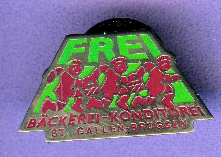 Placchette & Badge: FREI  BÄCKEREI-KONDITOREI – Usato da Winterthur venduto da Sammleroase