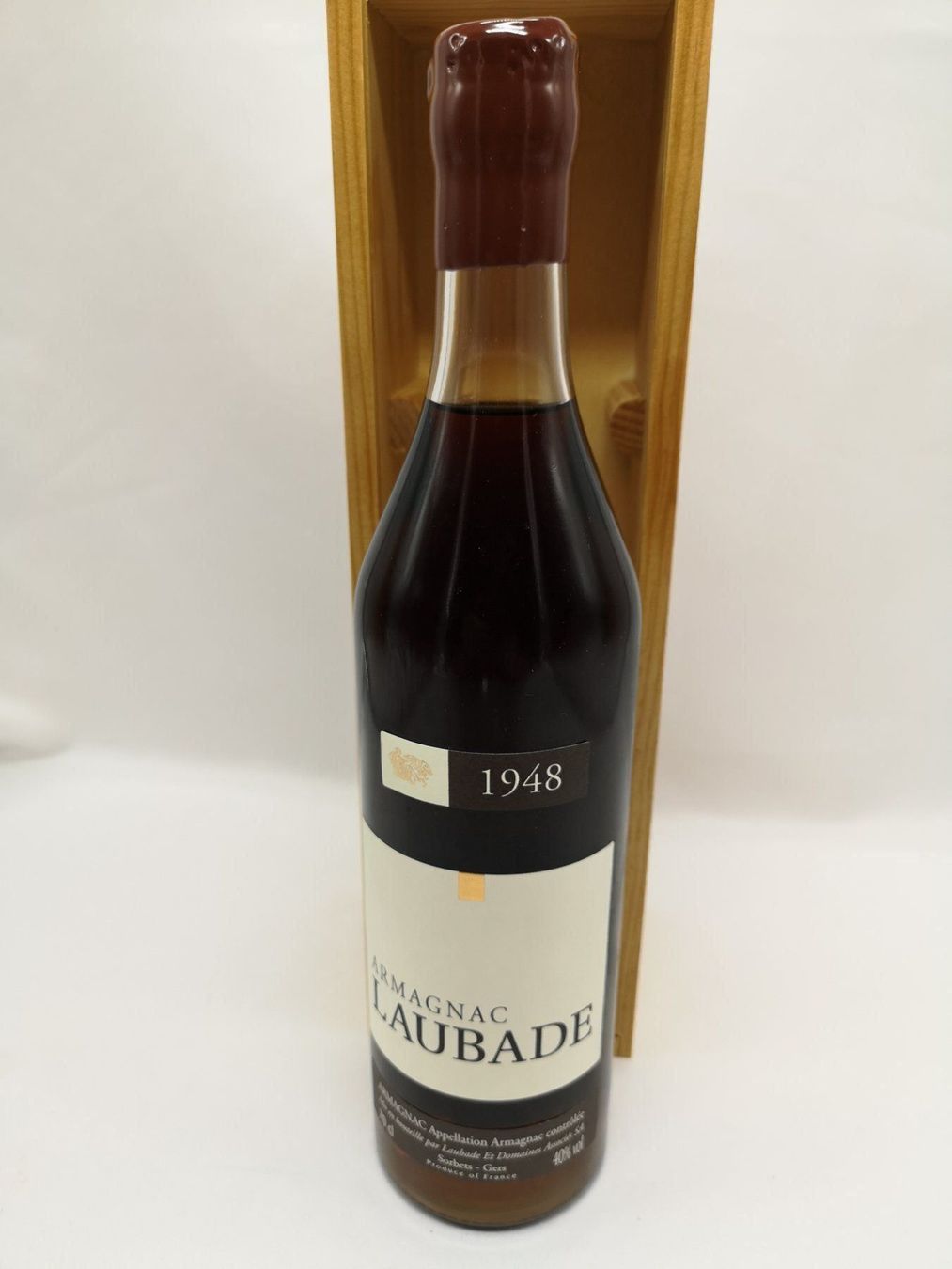Bevande alcoliche: ARMAGNAC millésime 1948 / SUPER OFFRE !!! – Nuovo e nell'imballaggio originale da Bulle venduto da italicum