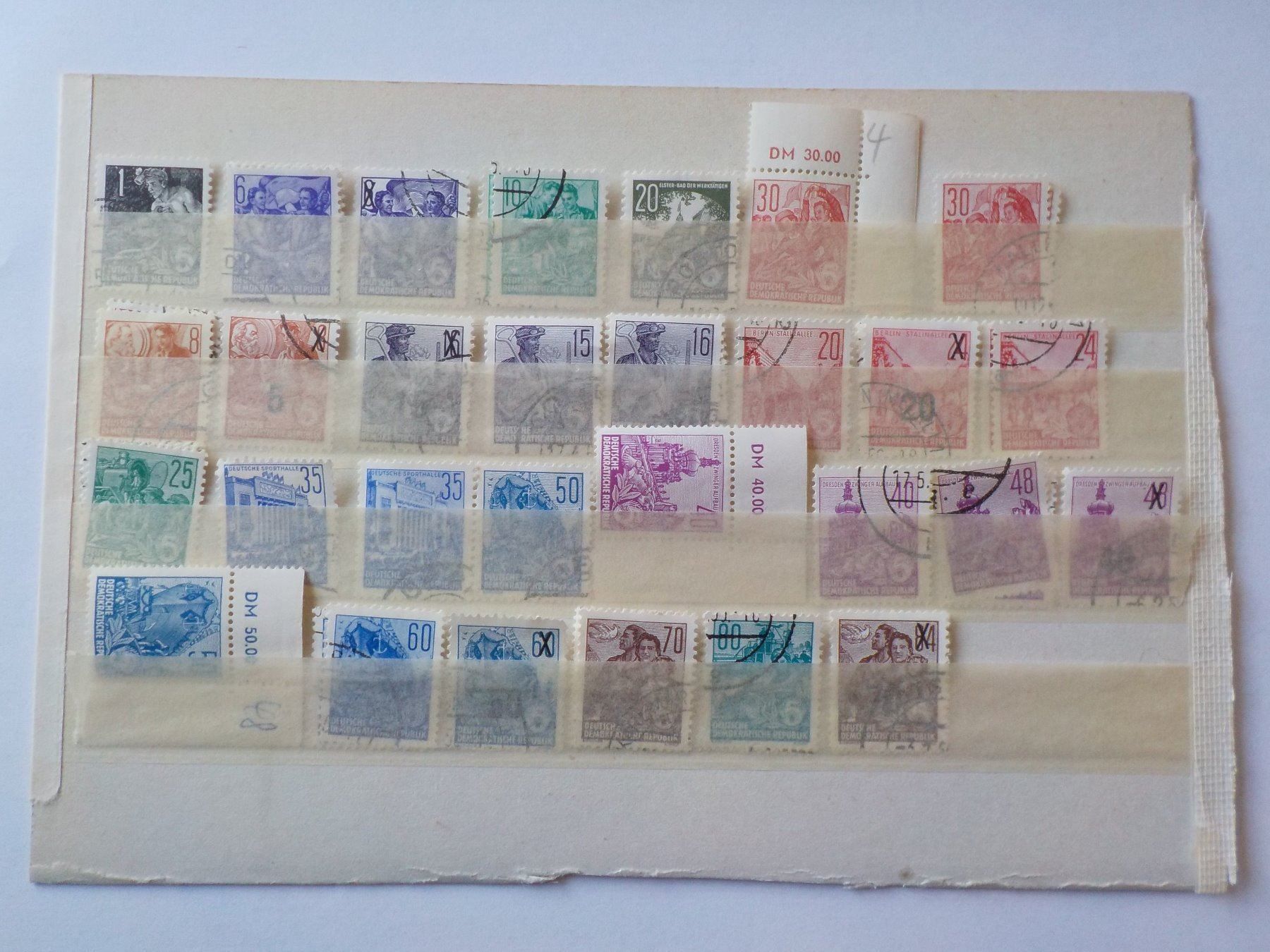 Tutti i francobolli: Europa, DDR, diverse Marken – Usato da Muri b. Bern venduto da Ricardoverkauf 2