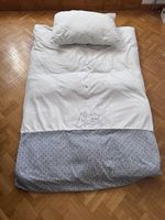 Parure de lit, coussin et duvet petit lit (100X135)