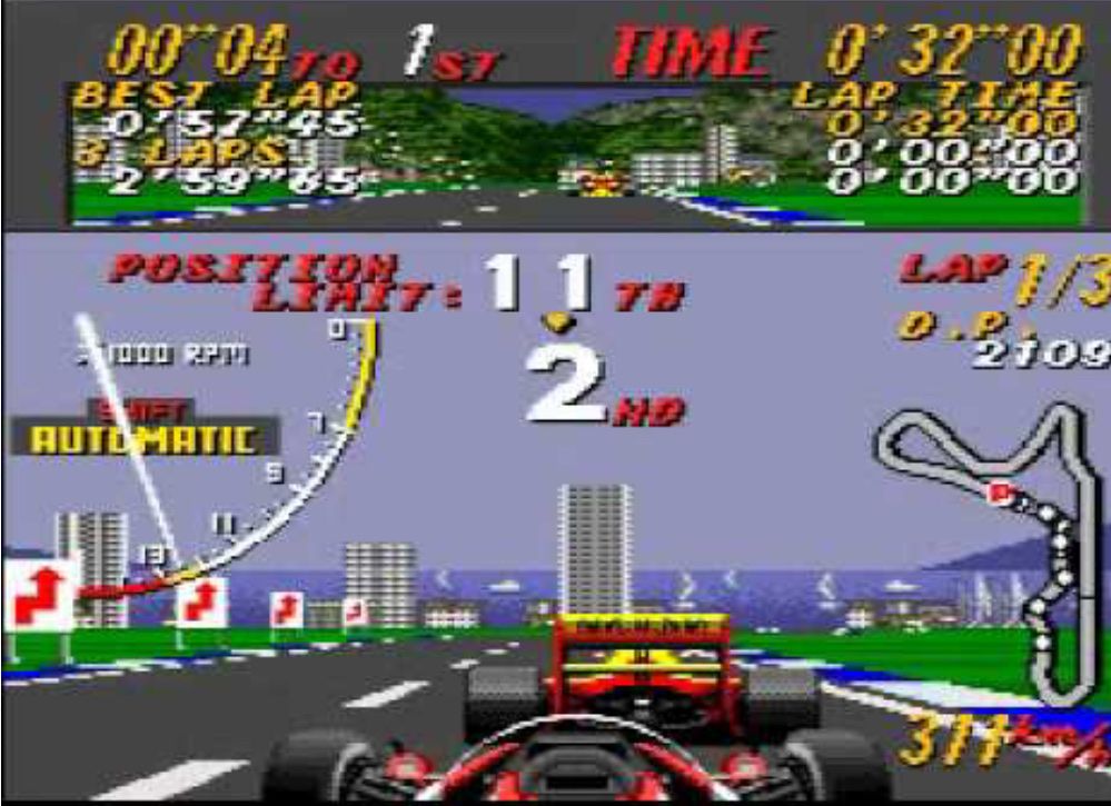 Sega Giochi: Super Monaco GP für Sega Mega Drive – Usato da Kestenholz venduto da Matti_11 2