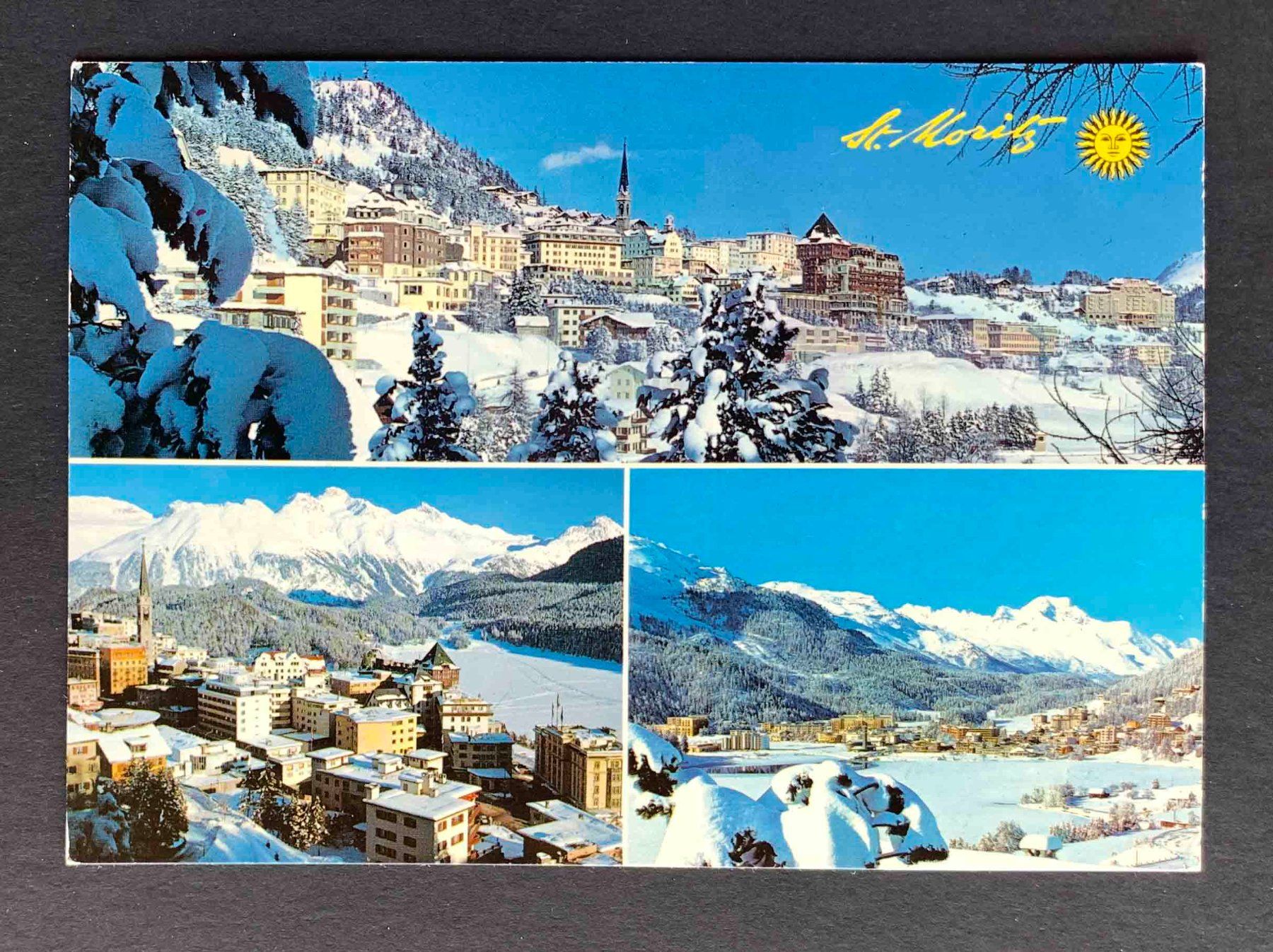 Cartoline postali: AK St Moritz – Usato da Goldau venduto da artelier1