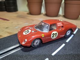 Slotcar Ferrari 250 GTO Le Mans