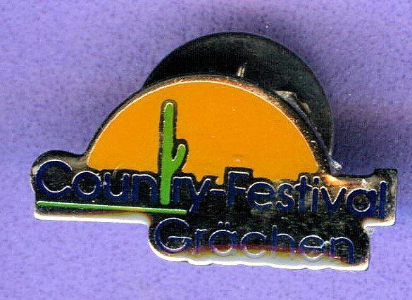 Plaketten & Abzeichen: Cauntry Festival Grächen – Gebraucht aus Winterthur von Sammleroase