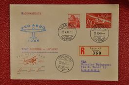F41 Pro Aero Flug Luzern-Locarno R-Brief