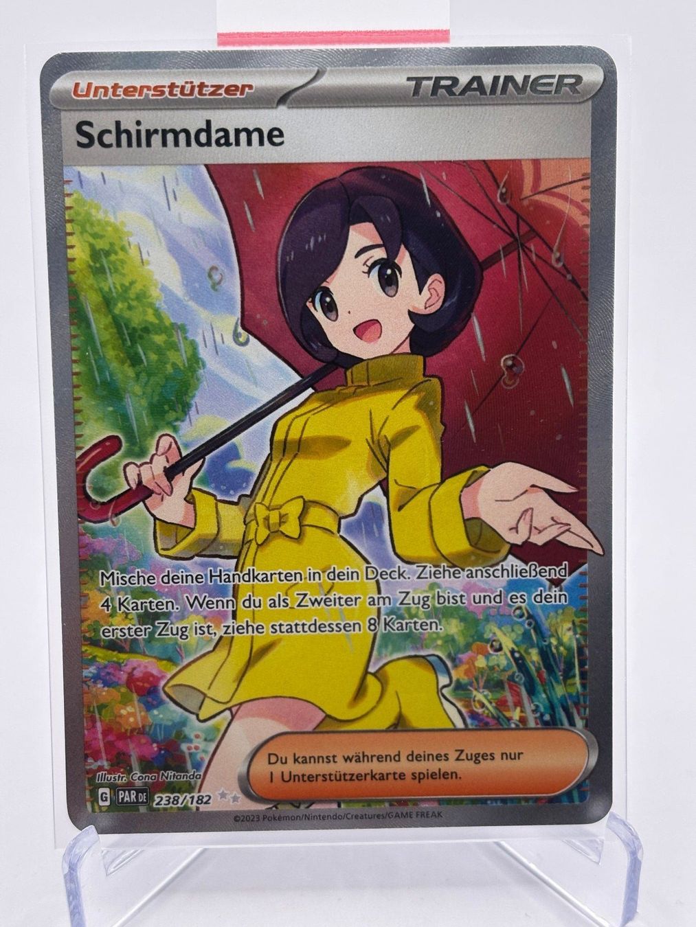 Pokémon Carte collezionabili: Paradoxrift - Schirmdame  (PAR 238) - DE – Nuovo (secondo la descrizione) da Allschwil venduto da Bullach