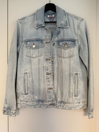 Tommy Jeans Jeansjacke hellblau Grösse M 