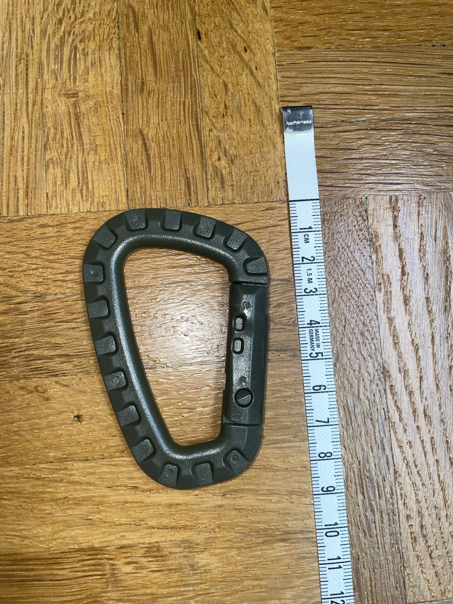 Attrezzatura da arrampicata: Mousqueton Tactique vert olive – Nuovo (secondo la descrizione) da Grandson venduto da RioDeltaLima 2