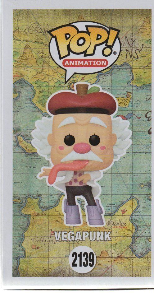 Funko Statuette: FUNKO POP! ANIMATION 2139 VEGAPUNK - ONE PIECE new – Nuovo e nell'imballaggio originale da Vezia venduto da Aquarius_Age