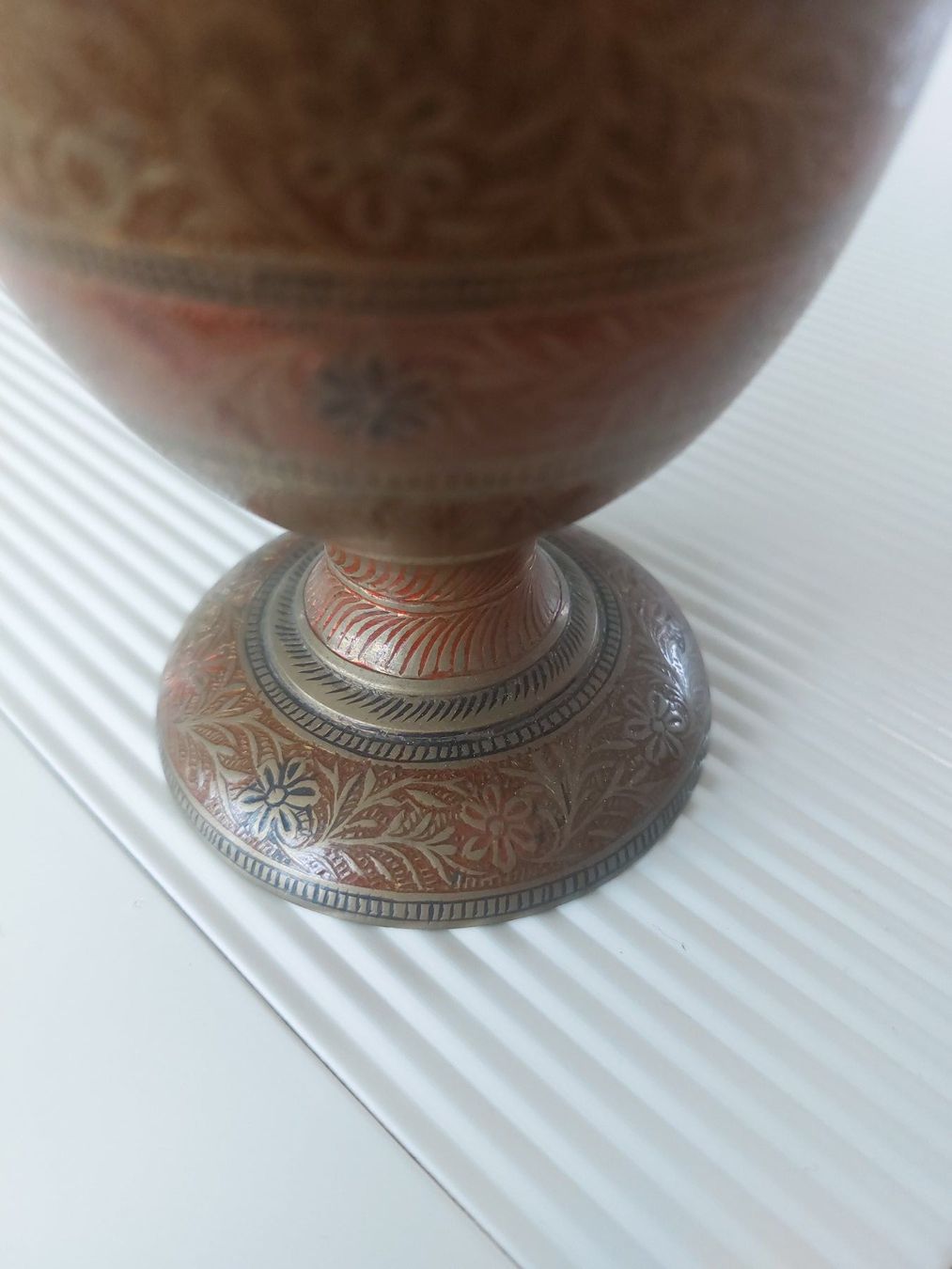 Vasi & Recipienti: Vase Messing - handgraviert – Usato da Wädenswil venduto da Eureka 2
