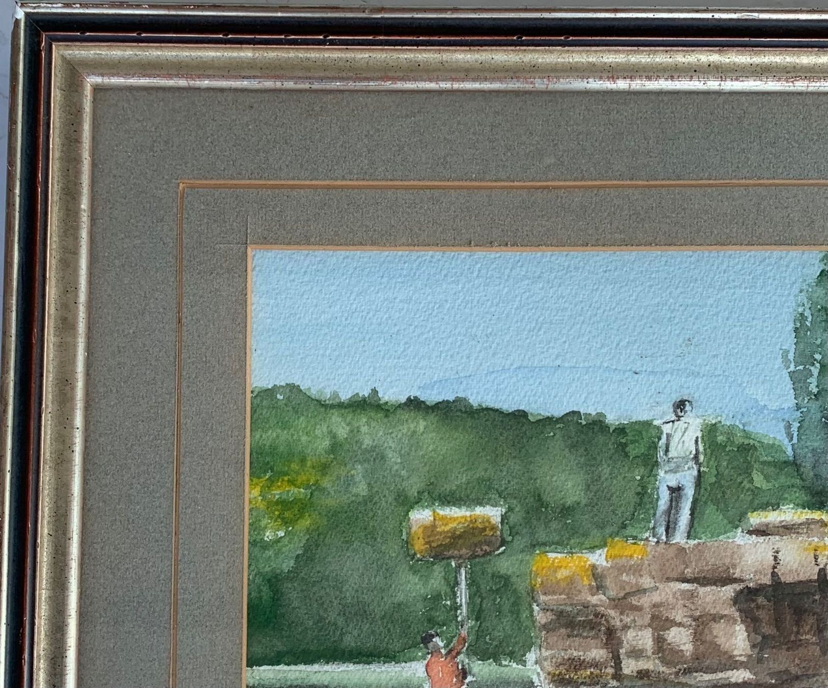 Dipinti: Walter Keller Aquarelle Landschaft – Usato da Müllheim Dorf venduto da Othmar73 1