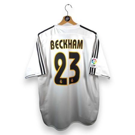 AB 1 CHF - 03-04 Real Madrid Trikot Beckham 9.5/10 - (L)