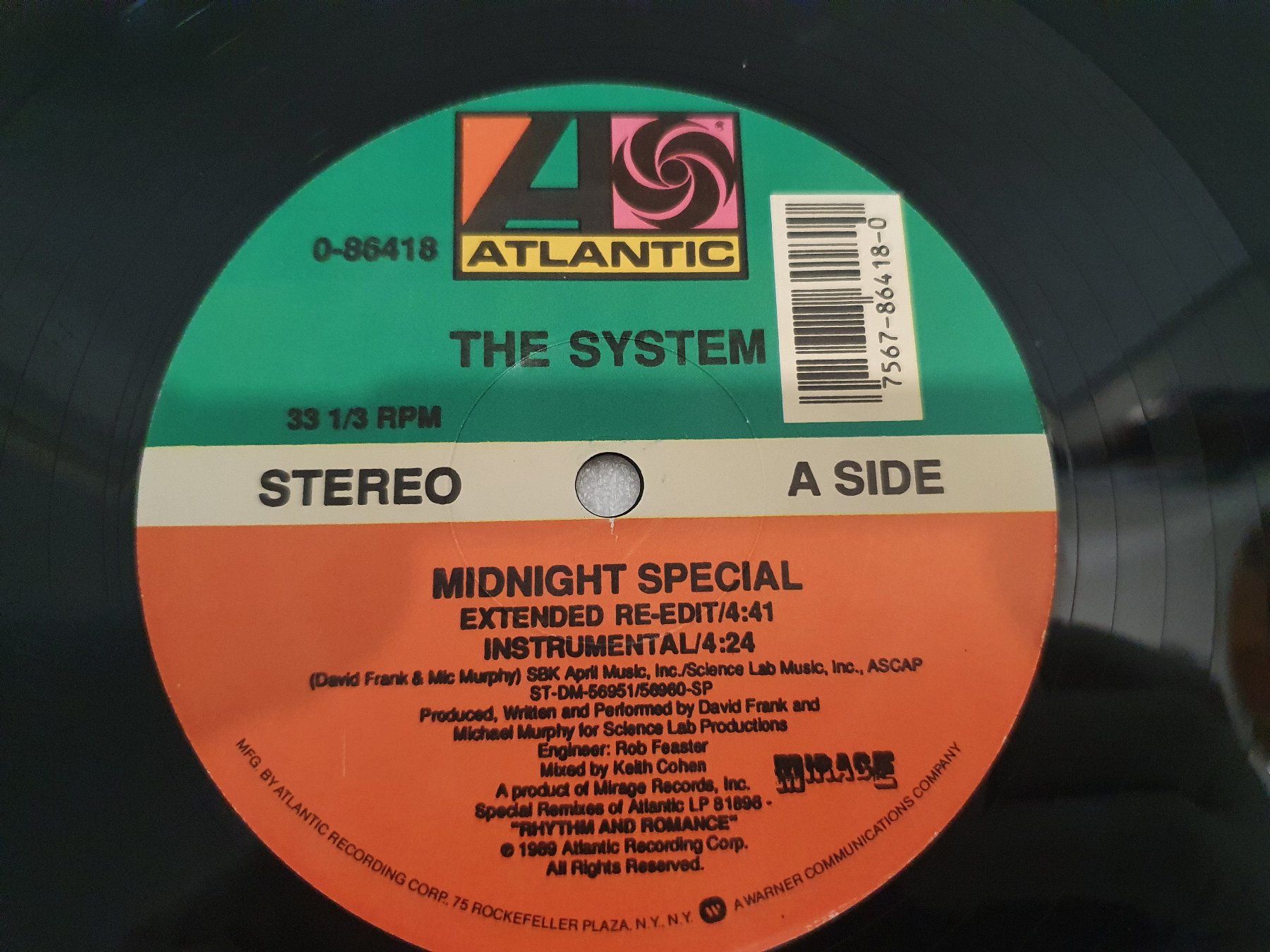 Schallplatten: The System – Midnight Special (Single, Synth-pop) – Gebraucht aus Uster von Vinyl-Leidenschaft 4