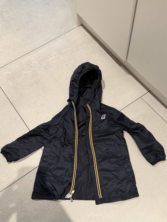 K-Way Bambina Sophie Double Nera 4 anni, come nuova!