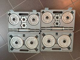2 Hantelsets Royalbeach im Koffer