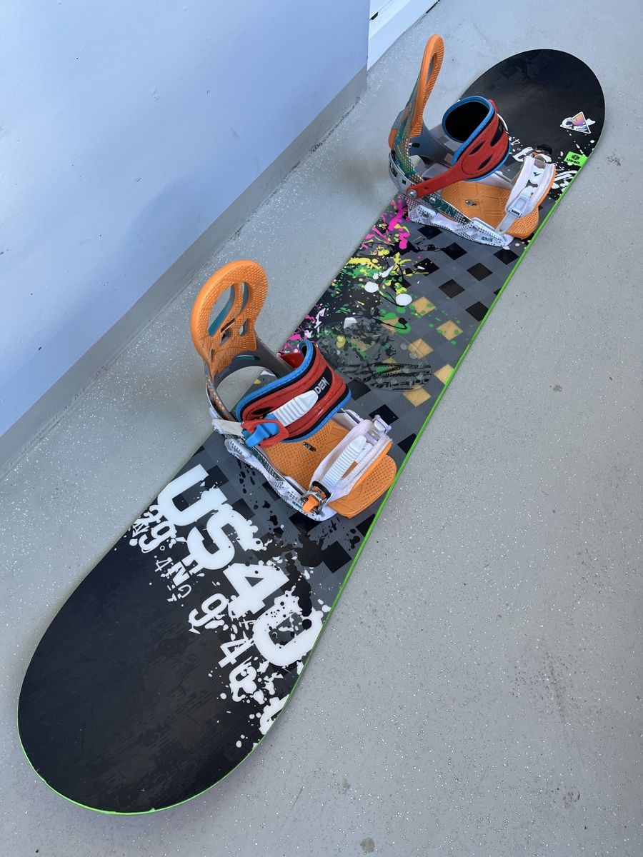 Board: US40 Snowboard 152cm inkl. Bindung – Usato da Horgen venduto da pupcia01