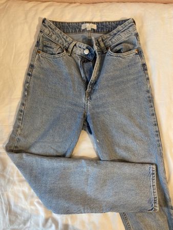 Jeans mom bleu Zara