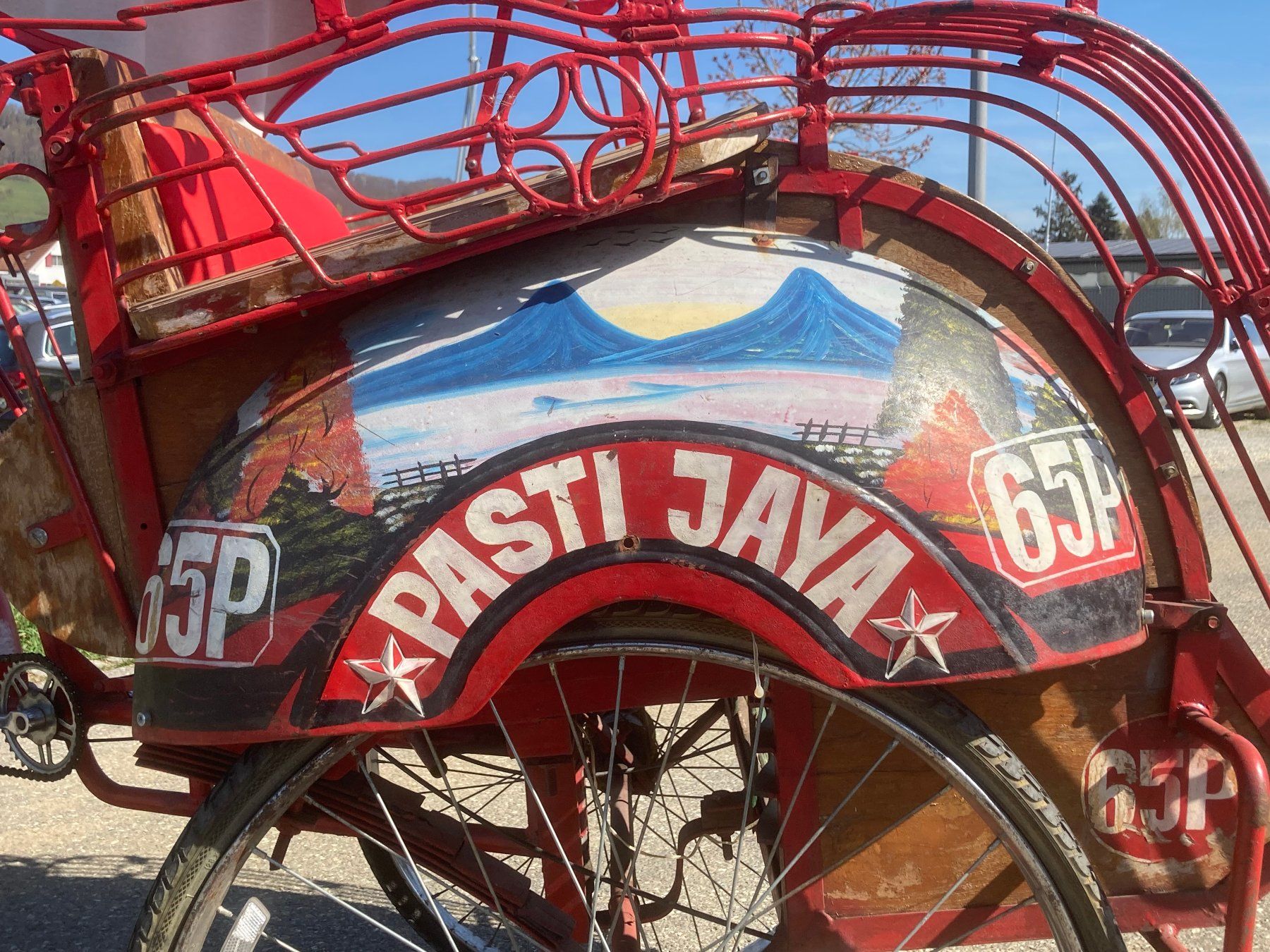Biciclette: Indonesische Rikscha – Difettoso da Aarau Rohr venduto da Prabu 8
