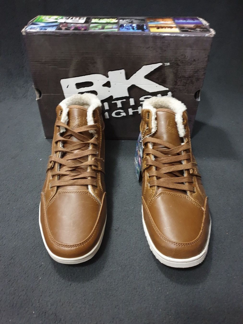 Chaussures hommes: BRITISH KNIGHTS COGNAC       GR. 46 – Neuf avec emballage d'origine à Zürich par LIQUIDATOR.CP 2