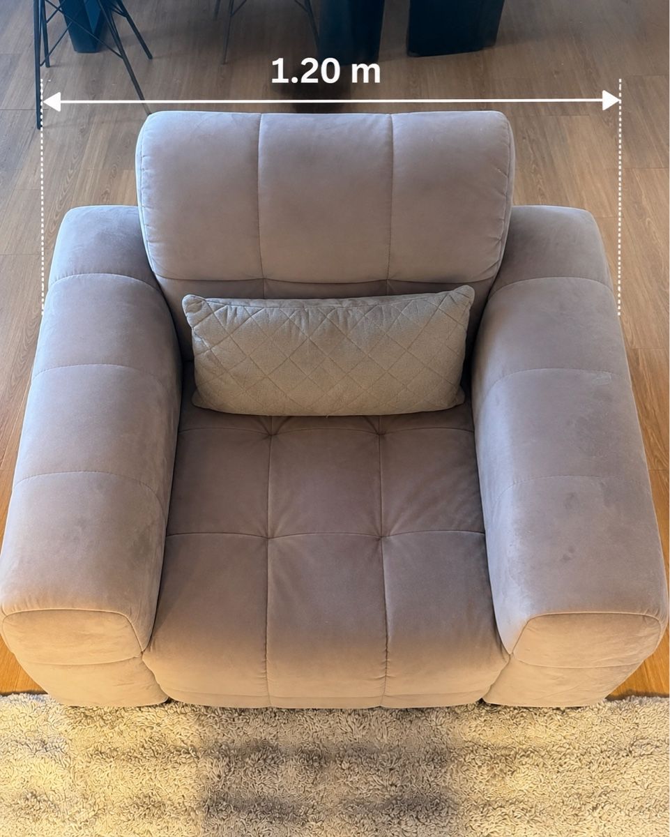 Sofas: Ecksofa mit Sessel braun 3.10x2.45m gebraucht – Gebraucht aus Kollbrunn von lau_98j9 1